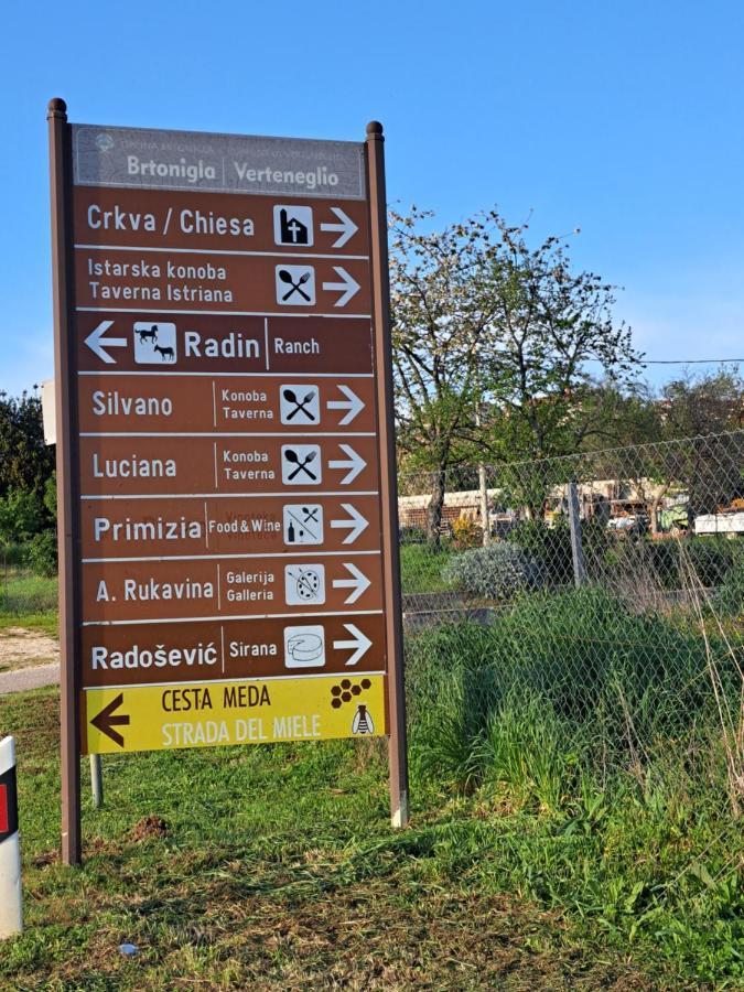 Sobe Anja Pension Brtonigla Buitenkant foto